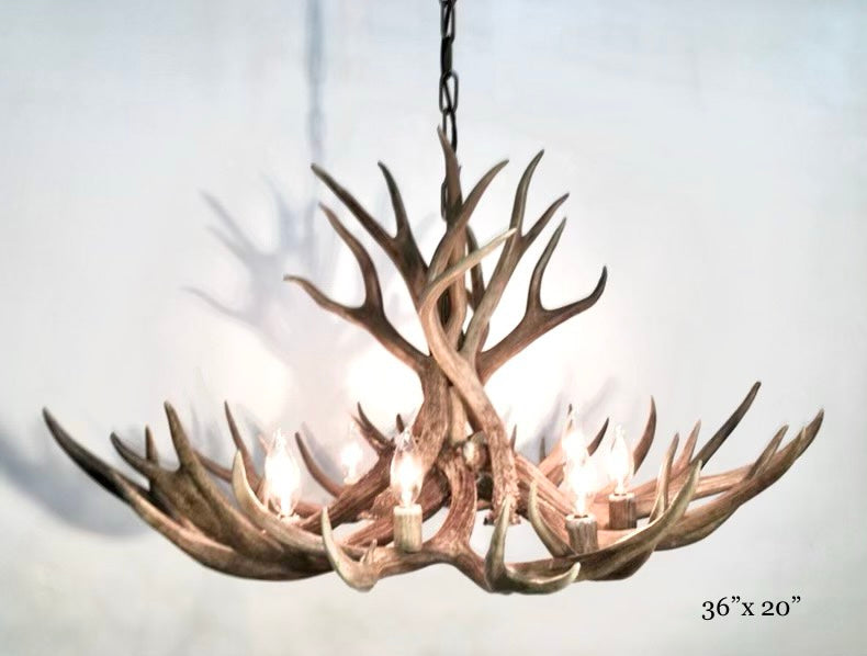 Whitefish Deer Antler Chandelier