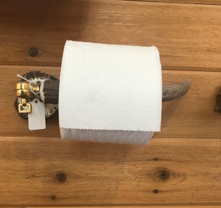 Antler Towel Holder Rack