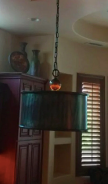 St. James Hazelton Copper Drum Chandelier