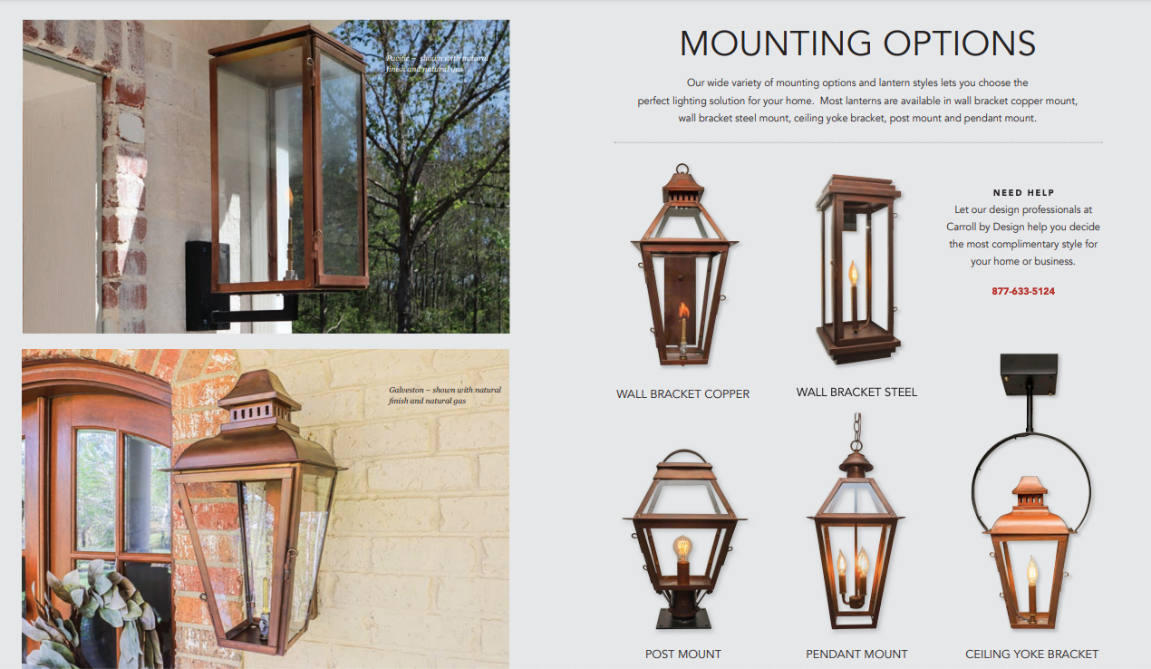 The Kingston Copper Lantern Pendant Light