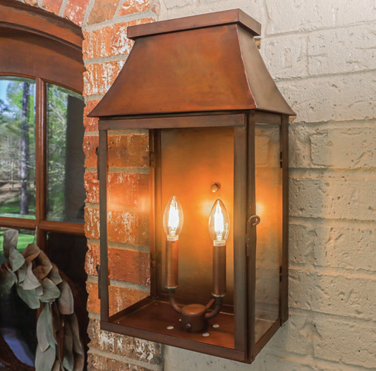 Monterey Copper Lantern