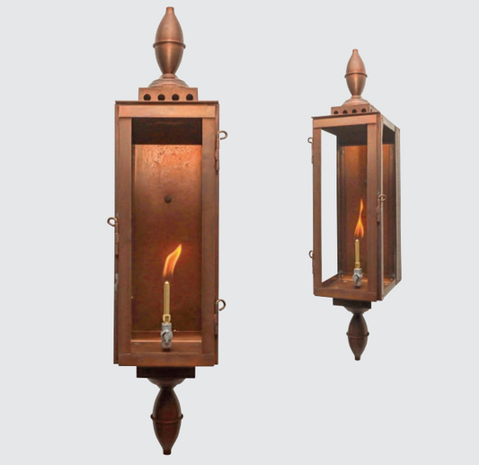 Outdoor Gas Electric Copper Lantern Kitchen Island Pendant Ceiling Light Fixture Chandelier Entryway Patio Light