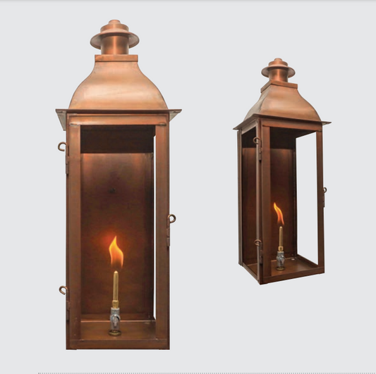 Outdoor Gas Electric Copper Lantern Kitchen Island Pendant Ceiling Light Fixture Chandelier Entryway Patio Light