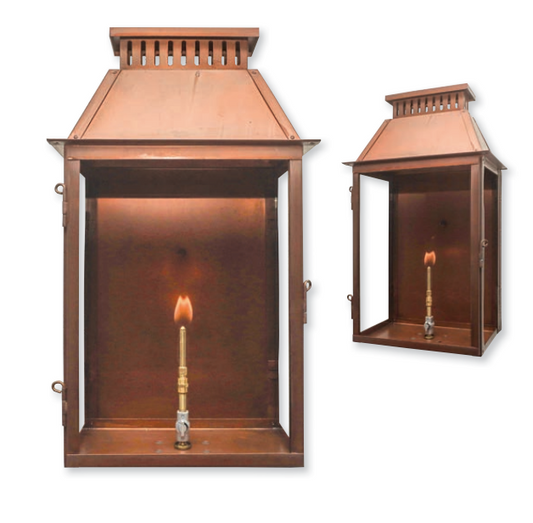Outdoor Gas Electric Copper Lantern Kitchen Island Pendant Ceiling Light Fixture Chandelier Entryway Patio Light