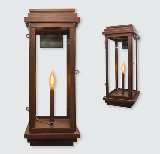Outdoor Gas Electric Copper Lantern Kitchen Island Pendant Ceiling Light Fixture Chandelier Entryway Patio Light