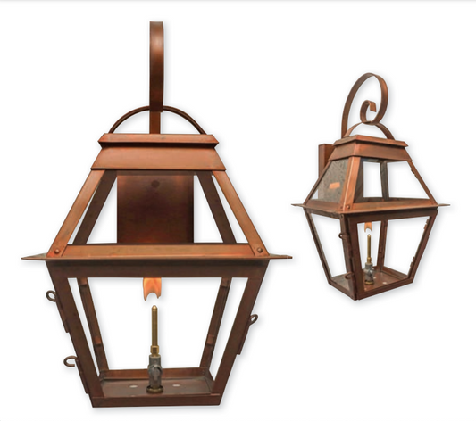 Outdoor Gas Electric Copper Lantern Kitchen Island Pendant Ceiling Light Fixture Chandelier Entryway Patio Light