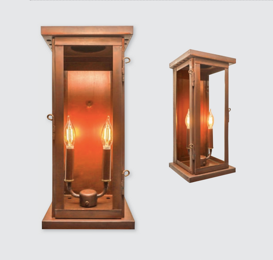 Outdoor Gas Electric Copper Lantern Kitchen Island Pendant Ceiling Light Fixture Chandelier Entryway Patio Light