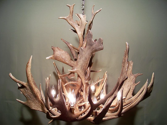 Deer Antler Chandelier Pendant Light