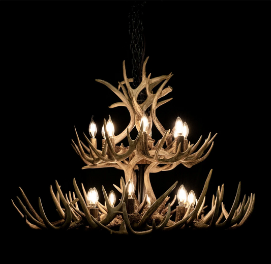 $2295 for small on 12/24, Deer Antler Chandelier Pendant Light