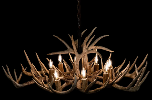 Deer Antler Chandelier Pendant Light