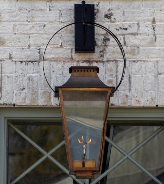 Outdoor Gas Electric Copper Lantern Kitchen Island Pendant Ceiling Light Fixture Chandelier Entryway Patio Light