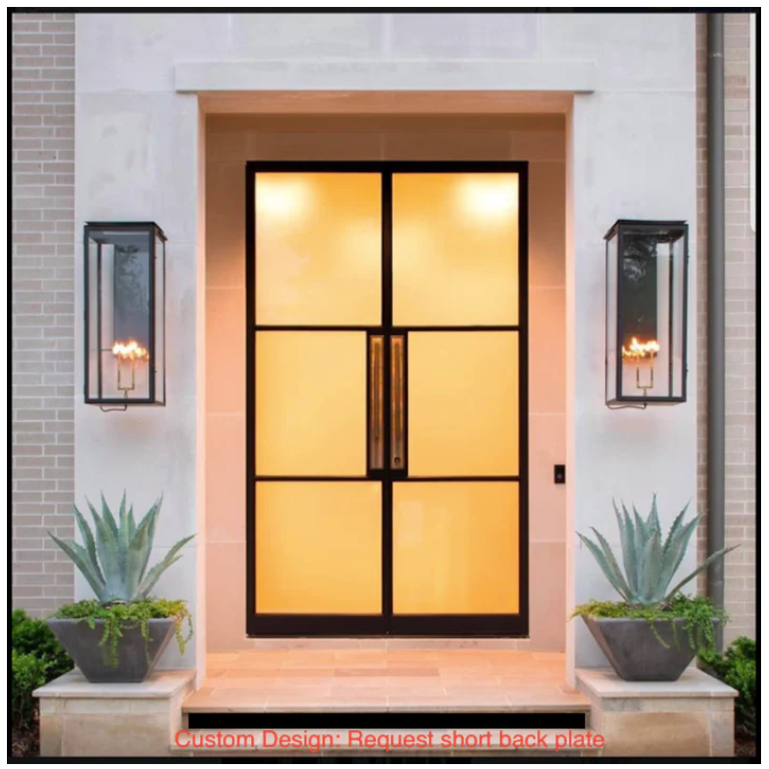 St. James Custom Frisco Copper Lanterns