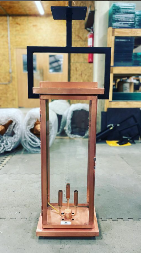 St. James Winnipeg Copper Lantern