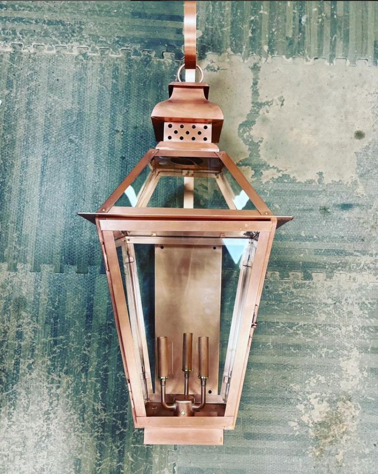 St. James Logan Copper Lantern