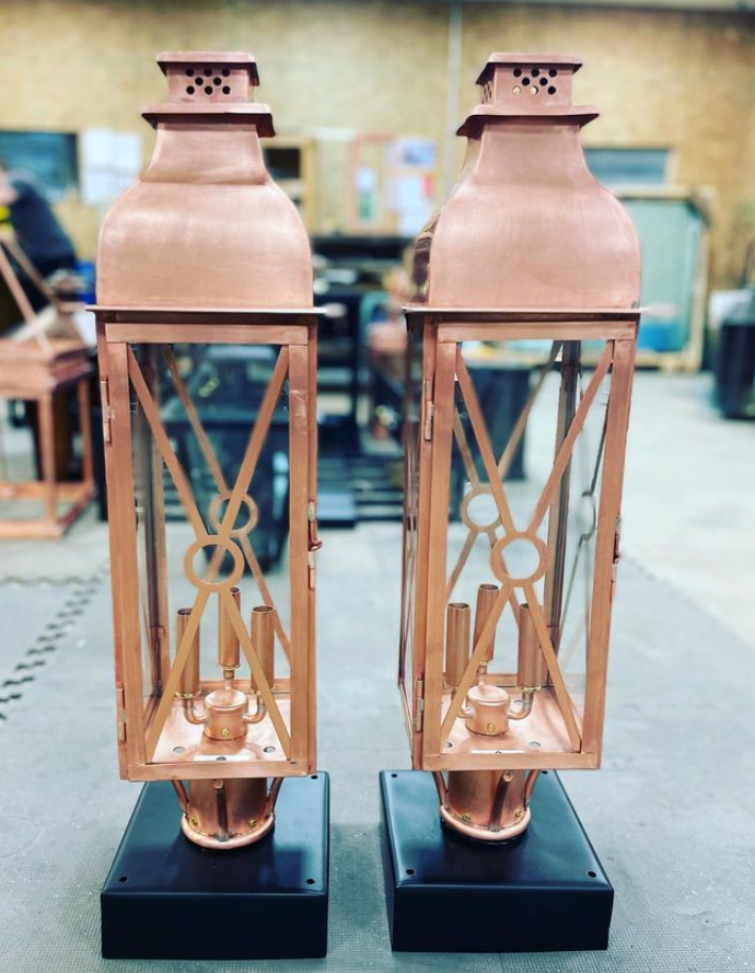 St. James Sarasota Copper Lanterns