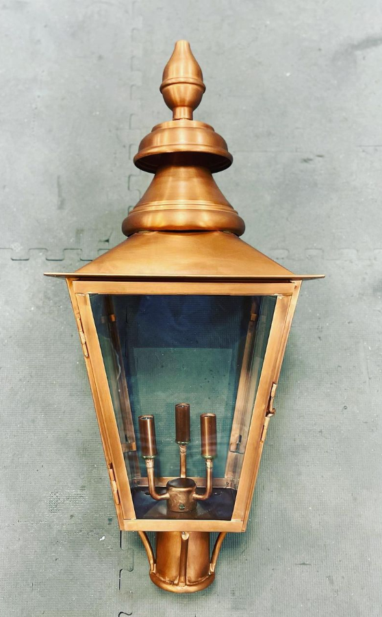 St. James Birmingham Copper Lantern