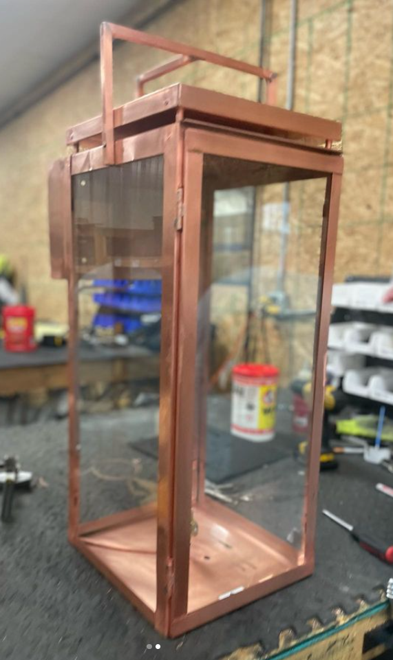 St. James Frisco Copper Lantern Pendant Lights Custom Designs