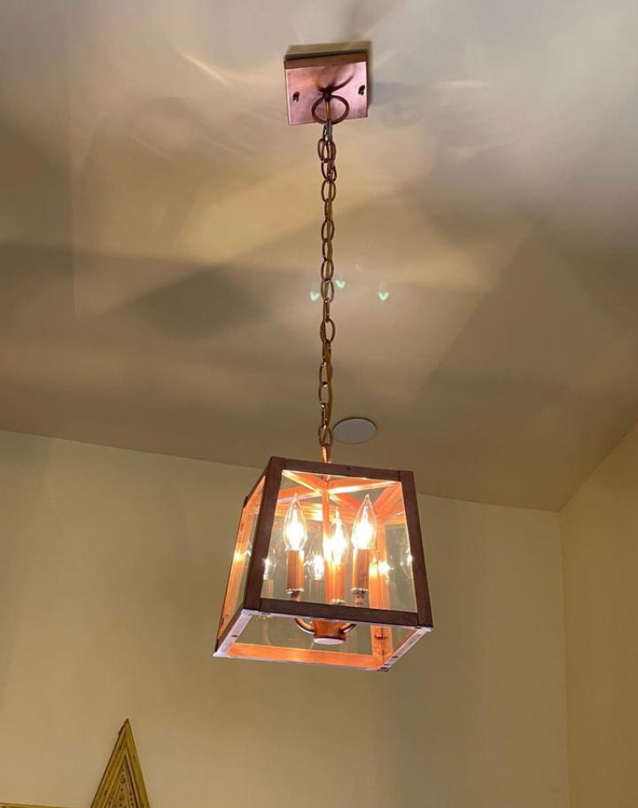 St. James Abilene Copper Pendant Light