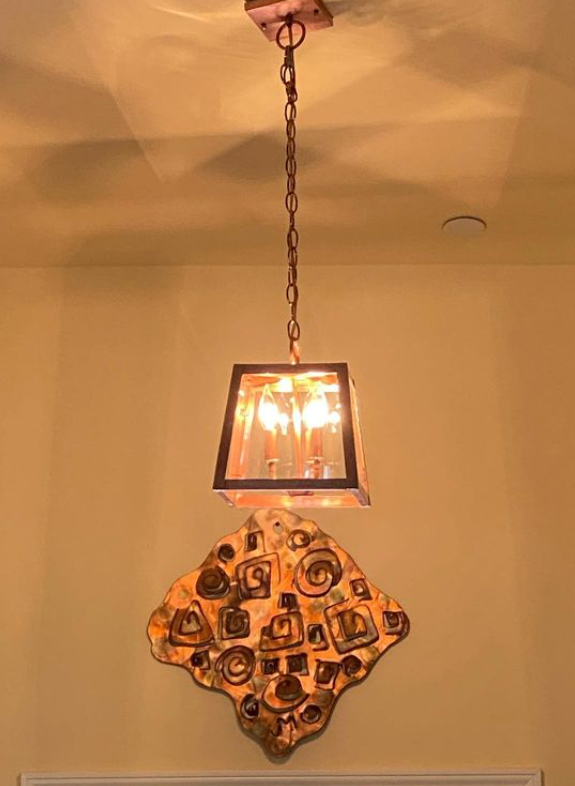 St. James Abilene Copper Pendant Light