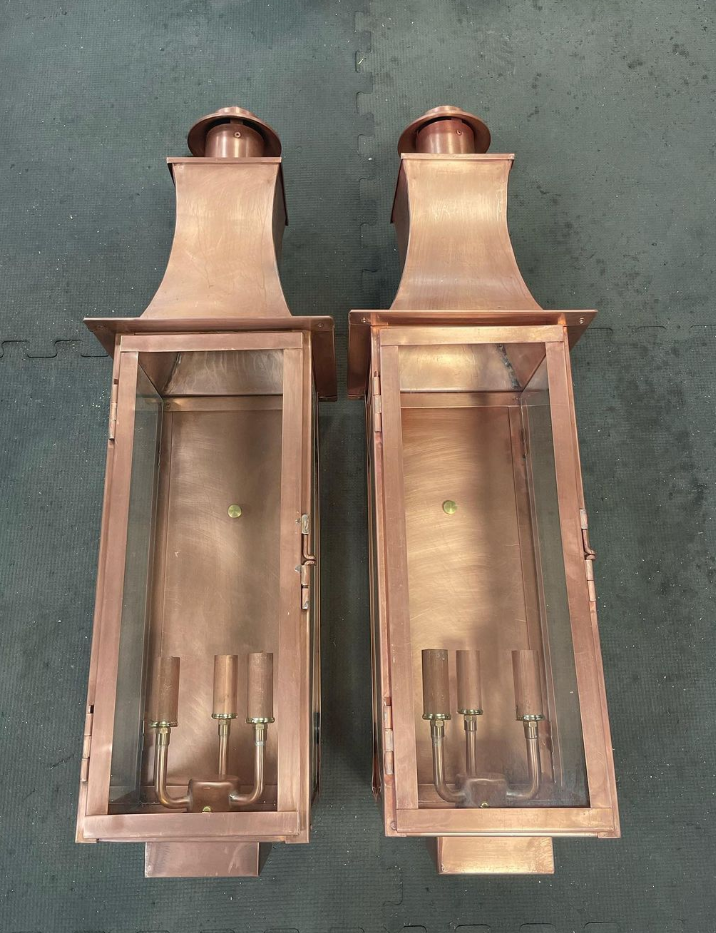 St. James Madison Copper Lantern Pendant Lights
