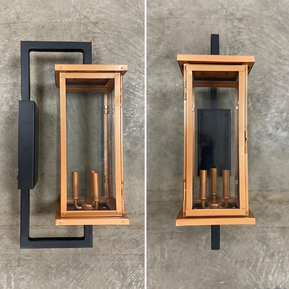 St. James Trinity Copper Lantern Pendant Lights