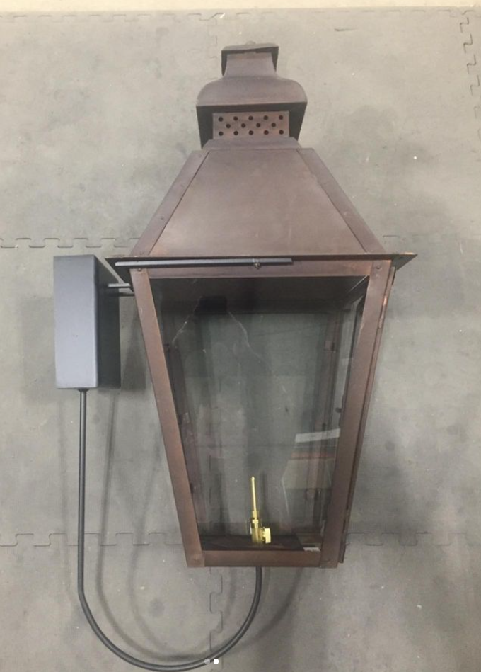 St. James Logan Copper Lantern