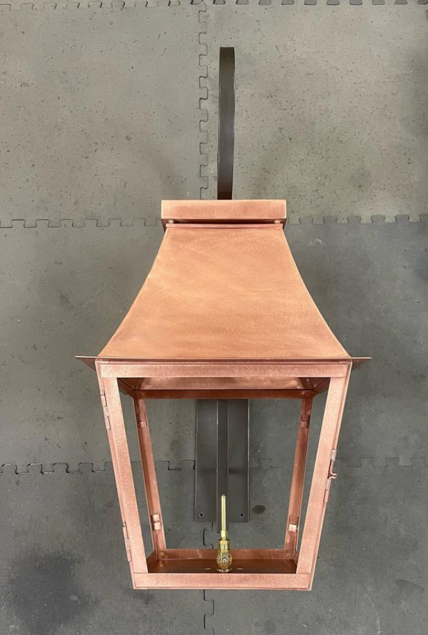Outdoor Gas Electric Copper Lantern Kitchen Island Pendant Ceiling Light Fixture Chandelier Entryway Patio Light