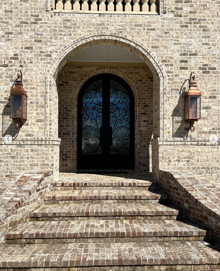 Outdoor Gas Electric Copper Lantern Kitchen Island Pendant Ceiling Light Fixture Chandelier Entryway Patio Light