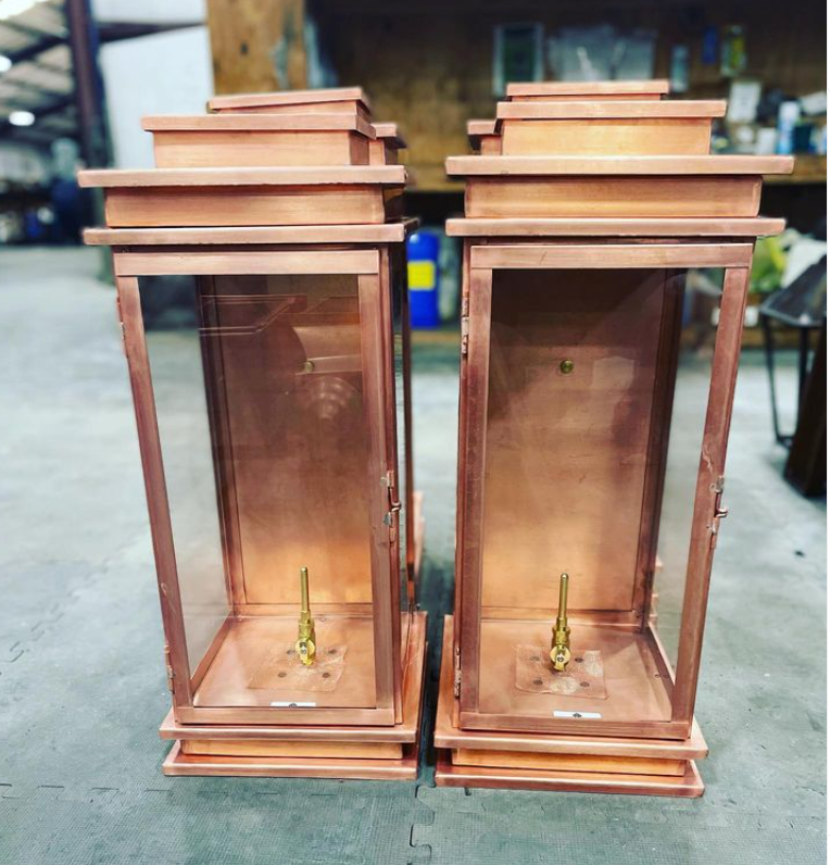 St. James Somerset Copper Lantern Pendant Light