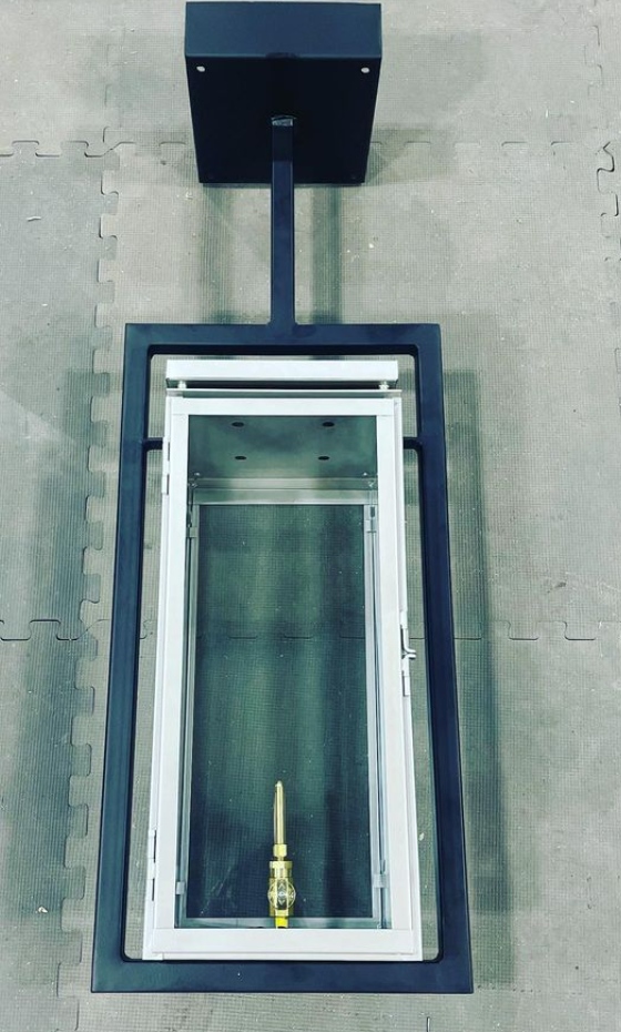 Frisco powder coated Stainless Steel with Ceiling & Wall Mount Yokes