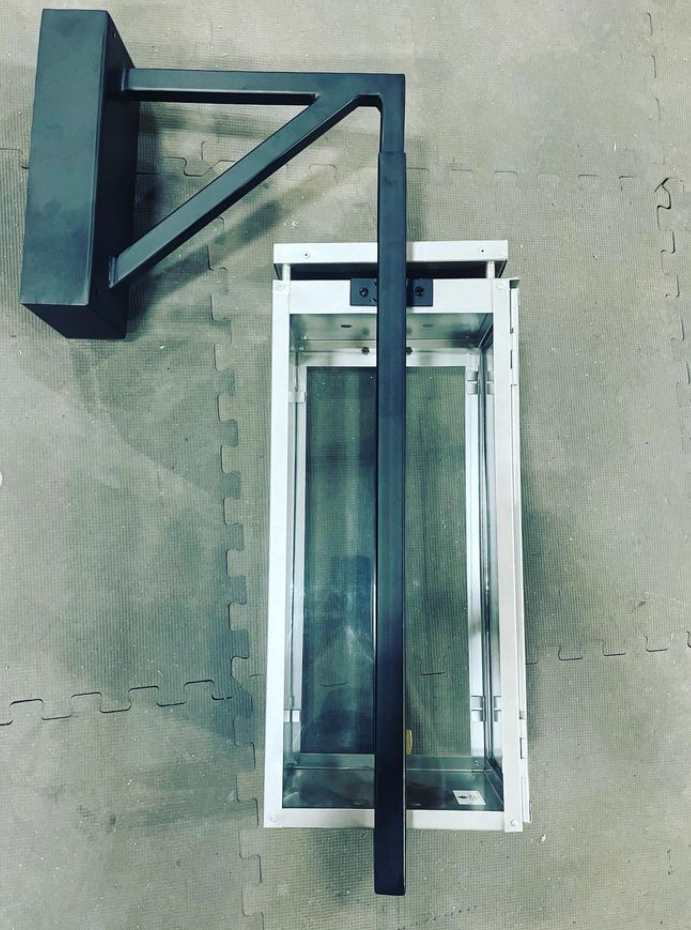 Frisco powder coated Stainless Steel with Ceiling & Wall Mount Yokes