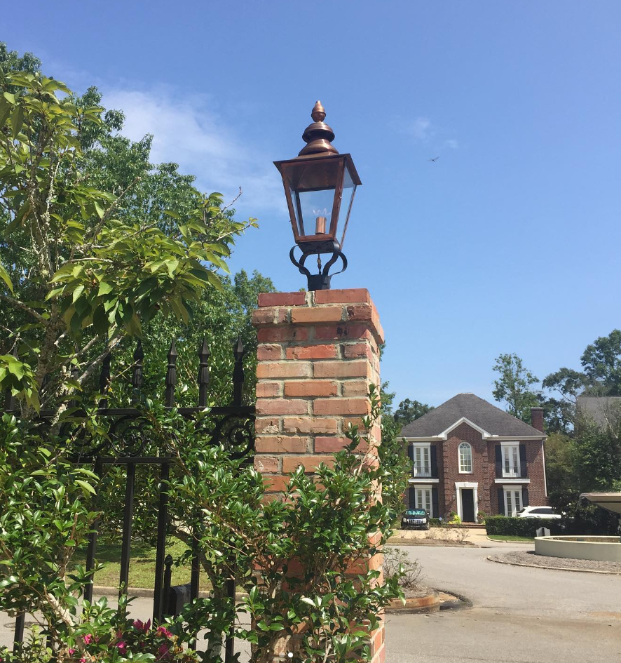 St. James Birmingham Copper Lantern