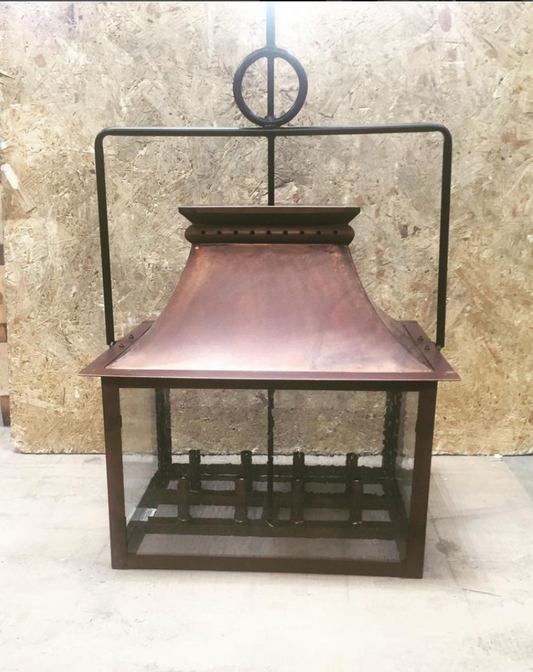 St. James Melville Copper Lantern