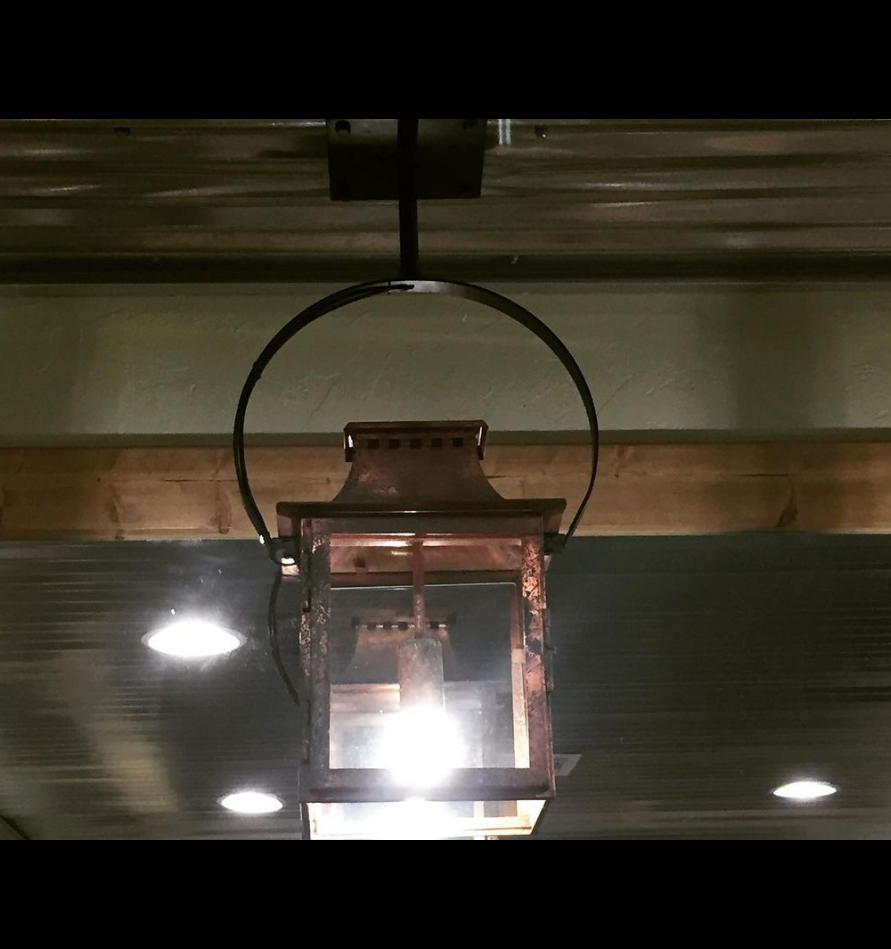 St. James Aspen Copper Pendant Lantern