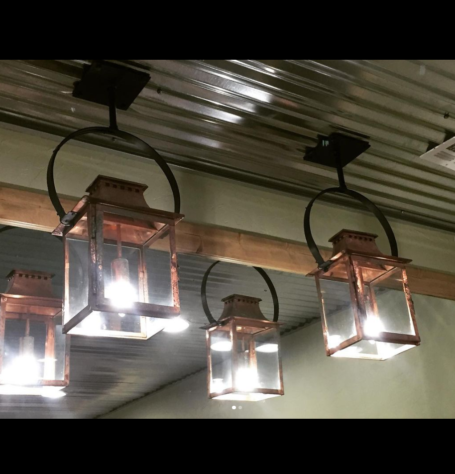 St. James Aspen Copper Pendant Lantern