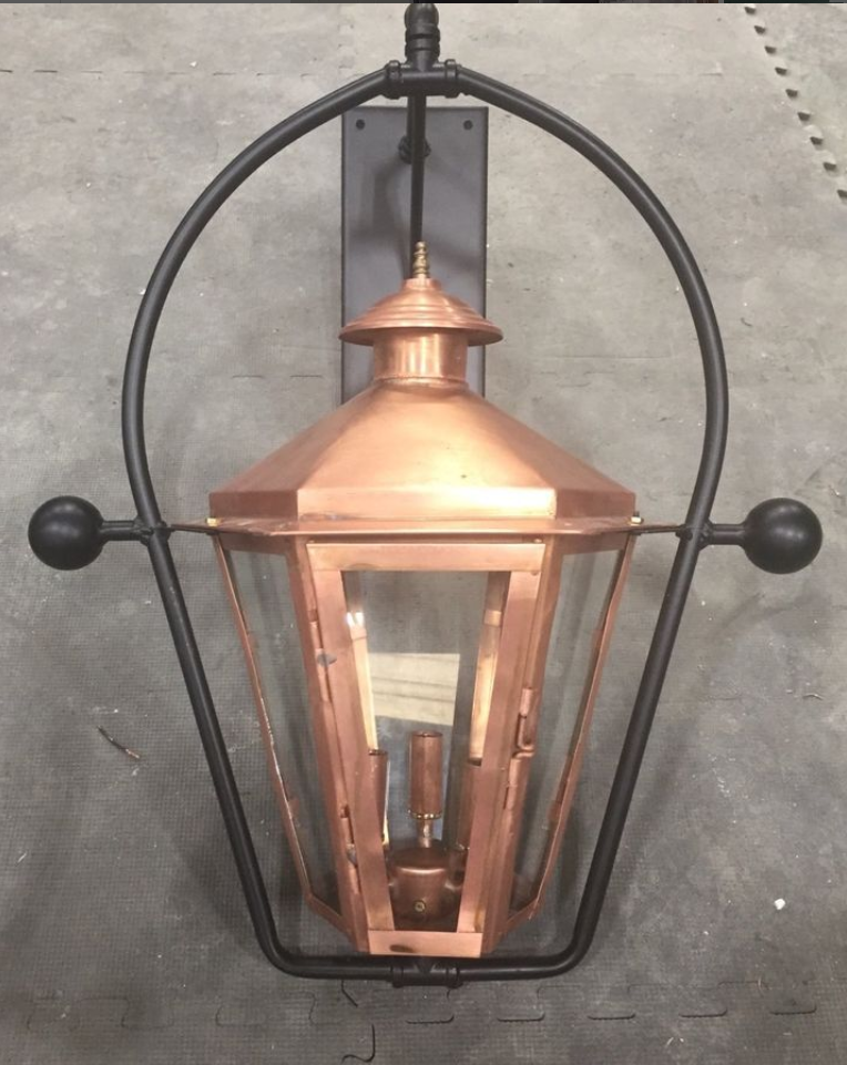 St. James Biloxi Copper Lantern Pendant Lights