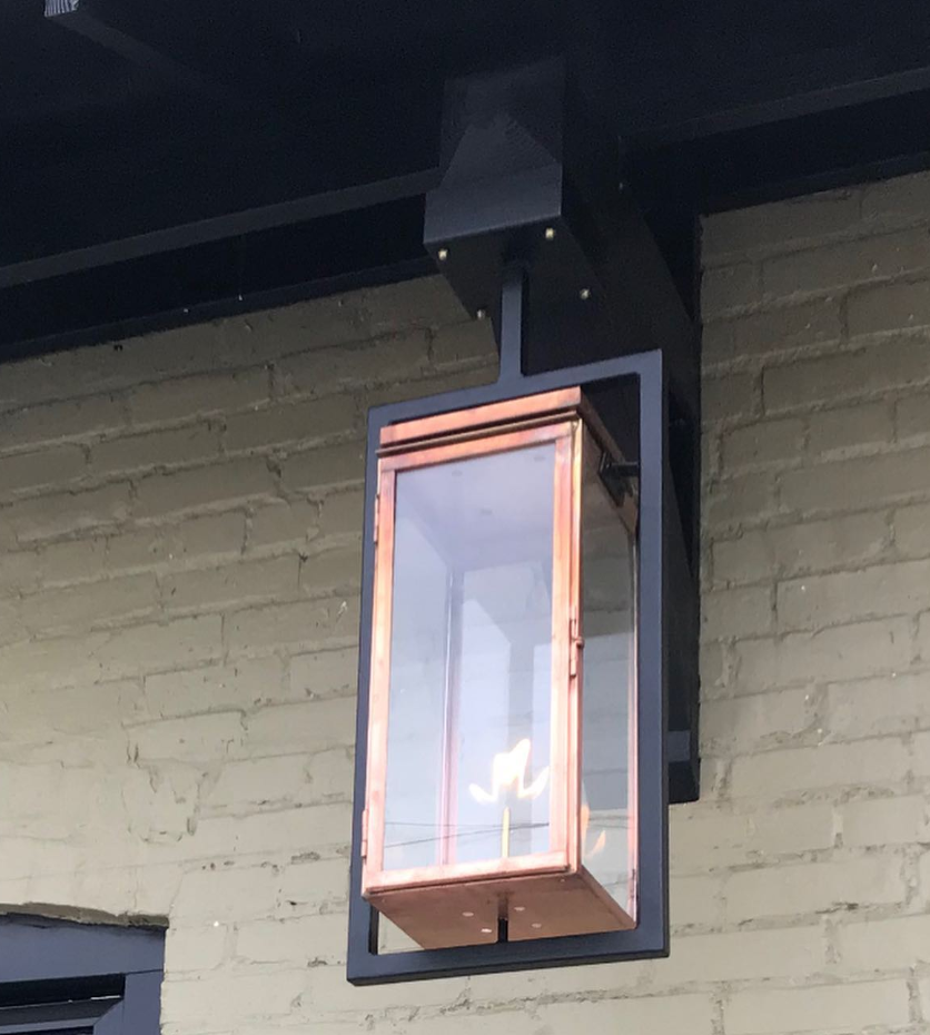 St. James Frisco Copper Lantern Pendant Lights Custom Designs