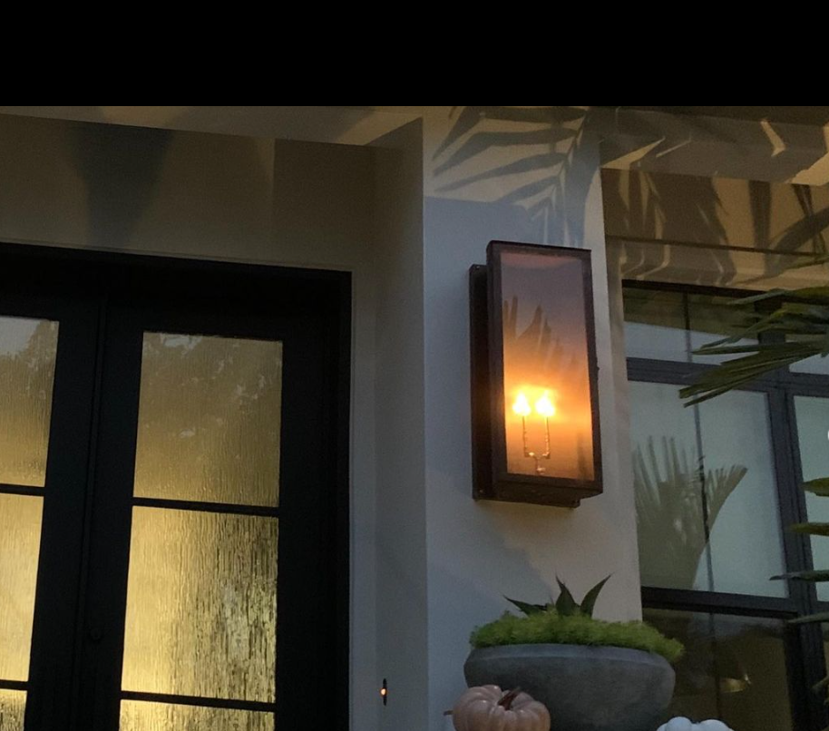 Outdoor Gas Electric Copper Lantern Kitchen Island Pendant Ceiling Light Fixture Chandelier Entryway Patio Light