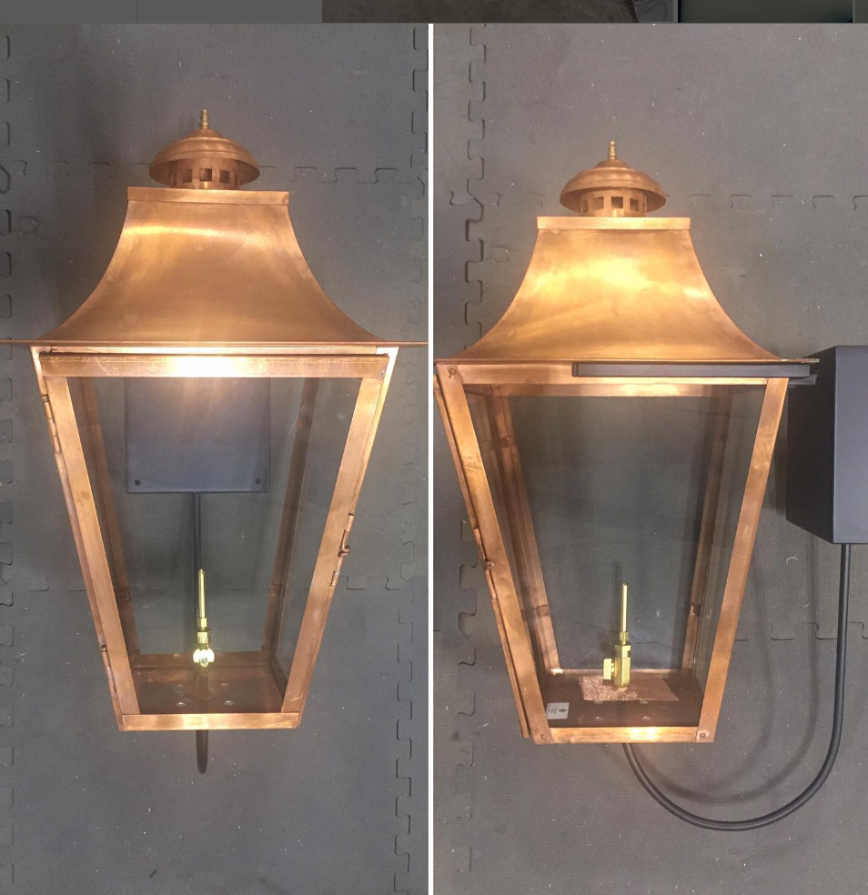 St. James Montrose Copper Lantern