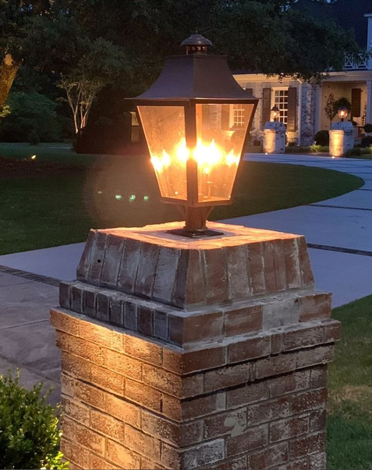 Outdoor Gas Electric Copper Lantern Kitchen Island Pendant Ceiling Light Fixture Chandelier Entryway Patio Light