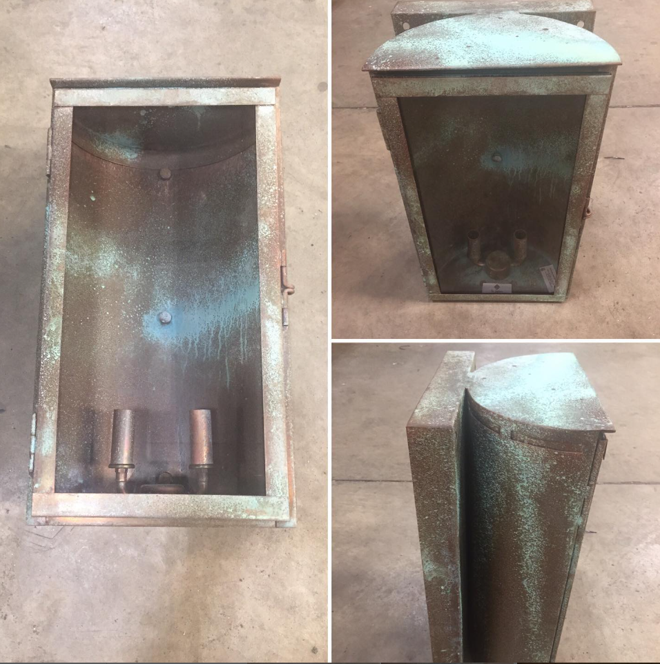 Outdoor Gas Electric Copper Lantern Kitchen Island Pendant Ceiling Light Fixture Chandelier Entryway Patio Light