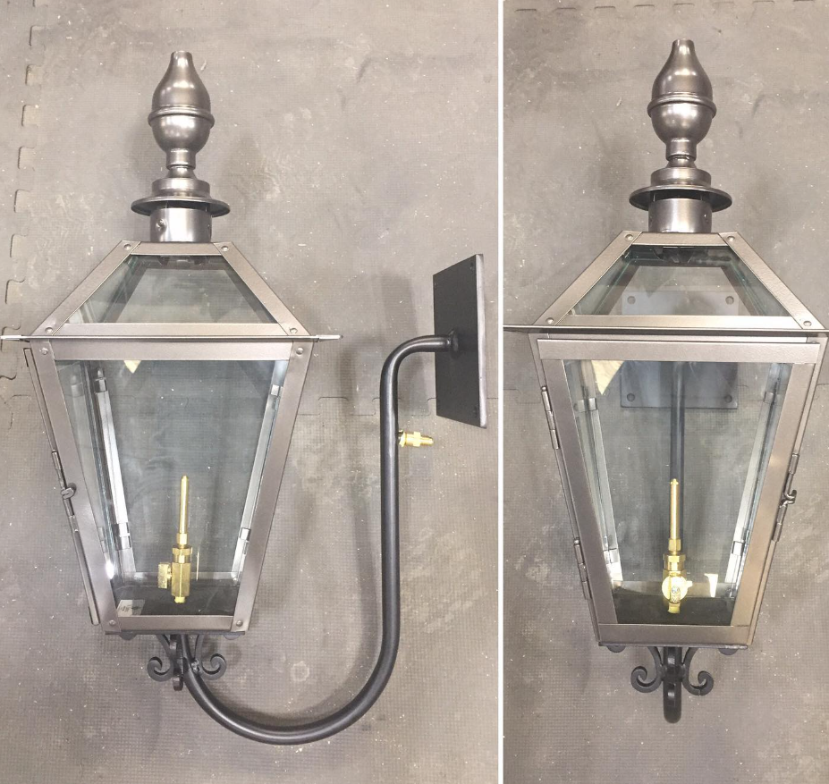 Powder Coated ORB with a Gooseneck Bracket