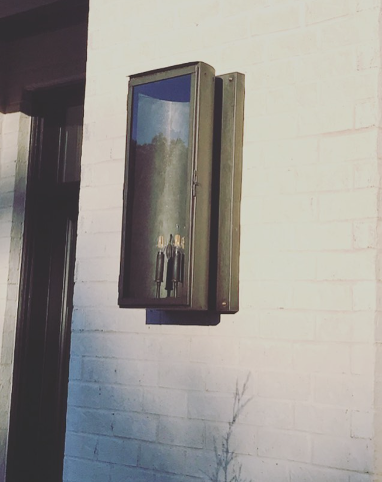 St. James Gemini Copper Lantern