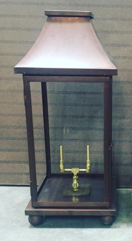 Outdoor Gas Electric Copper Lantern Kitchen Island Pendant Ceiling Light Fixture Chandelier Entryway Patio Light