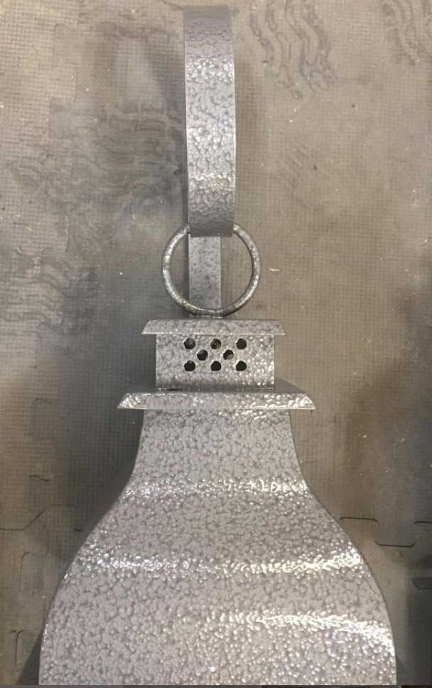 Powder Coated Sam Hammer Gray.