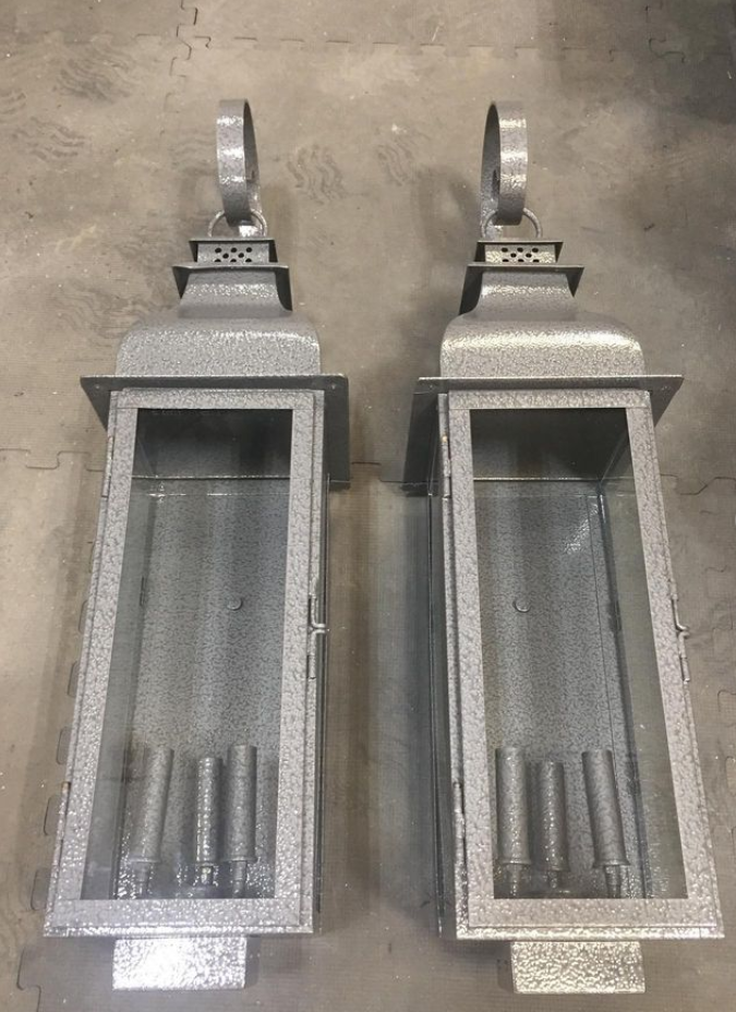 Powder Coated Sam Hammer Gray.