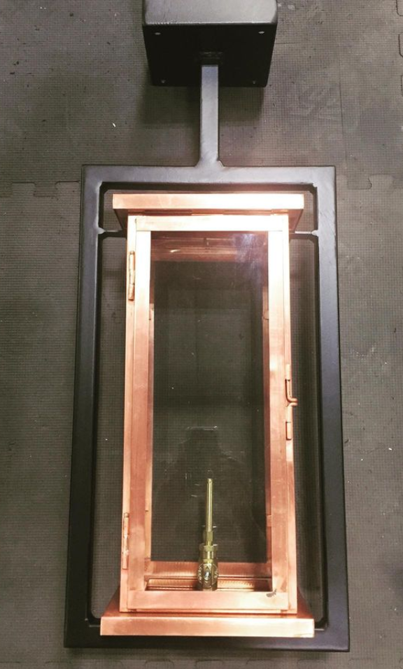 Outdoor Gas Electric Copper Lantern Kitchen Island Pendant Ceiling Light Fixture Chandelier Entryway Patio Light