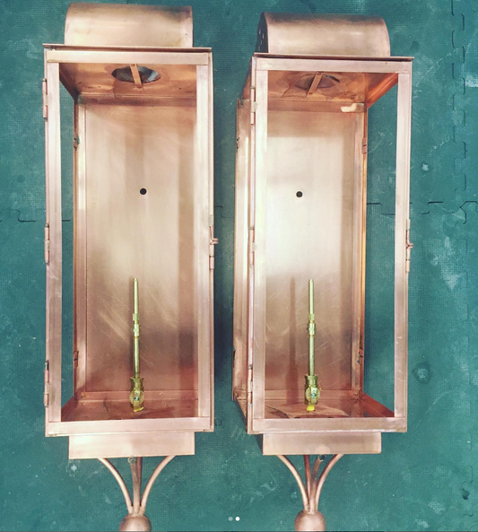 Outdoor Gas Electric Copper Lantern Kitchen Island Pendant Ceiling Light Fixture Chandelier Entryway Patio Light