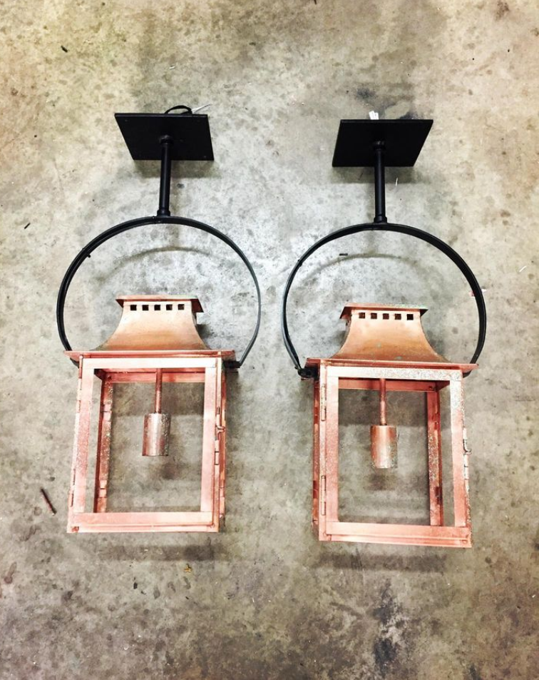 St. James Aspen Copper Pendant Lantern