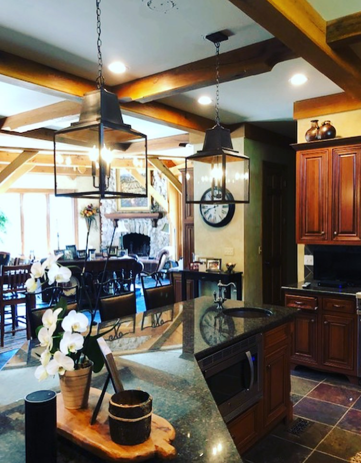 St. James Winnsboro Copper Kitchen Island Lights